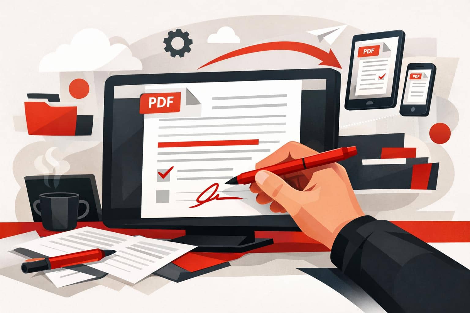 Cómo escribir en PDFs sin instalar software